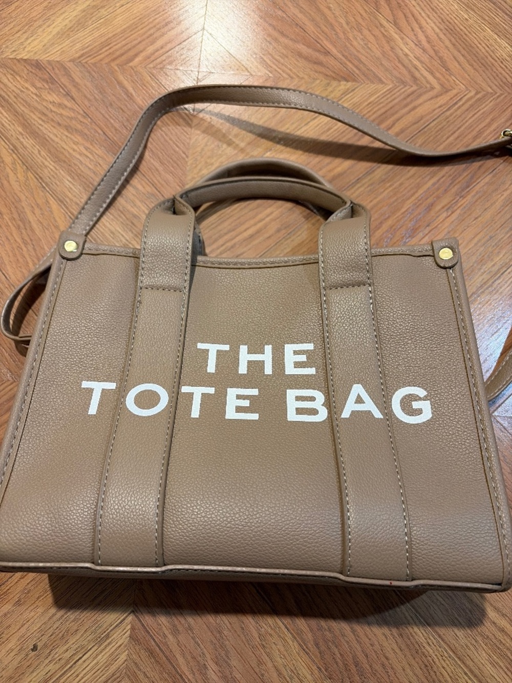 Tan Tote Bag